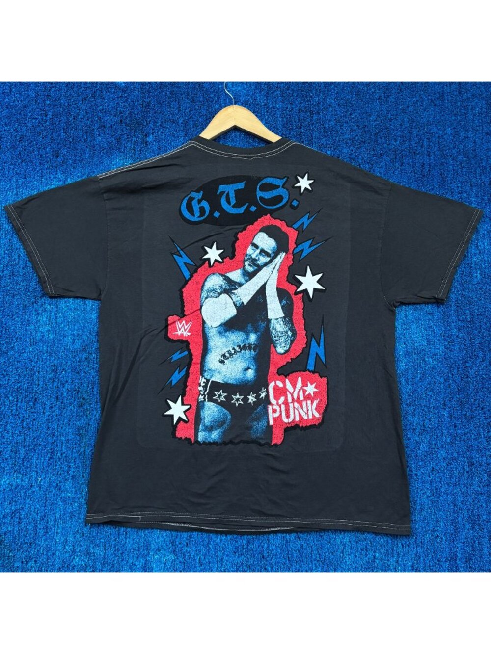 WWE Legends CM Punk Graphic T-Shirt Size Extra Large